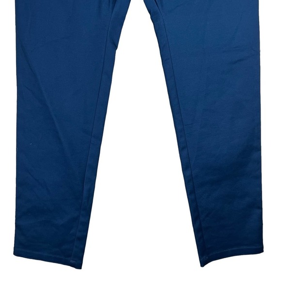 THE PHLUID PROJECT GENDER INCLUSIVE CROSSOVER ANKLE PANT BLUE NWT SIZE SMALL - Picture 4 of 13